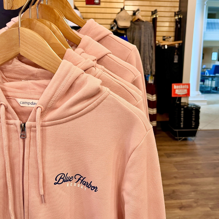 BLUE HARBOR RESORT LOGO SWEATSHIRTS AT THE BOUTIQUE v2