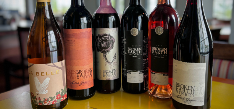 BROKEN EARTH WINE TASTING WEBSITE FEATURE