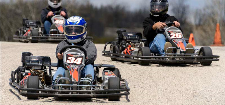 KARTING AT ROAD AMERICA