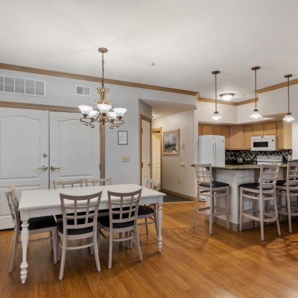 2 BEDROOM VILLA DINING KITCHEN