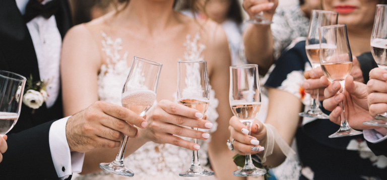 WEDDING GUESTS AT BLUE HARBOR RESORT